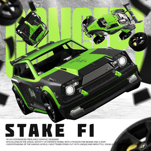 STAKE F1 Decal Rocket League